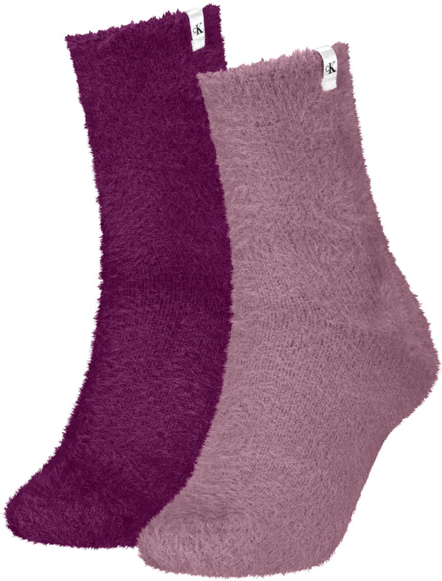 Calvin Klein Damen Socken Cosy 2er Pack