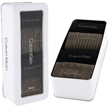 Calvin Klein Herren Socken 4er Pack Geschenkpackung