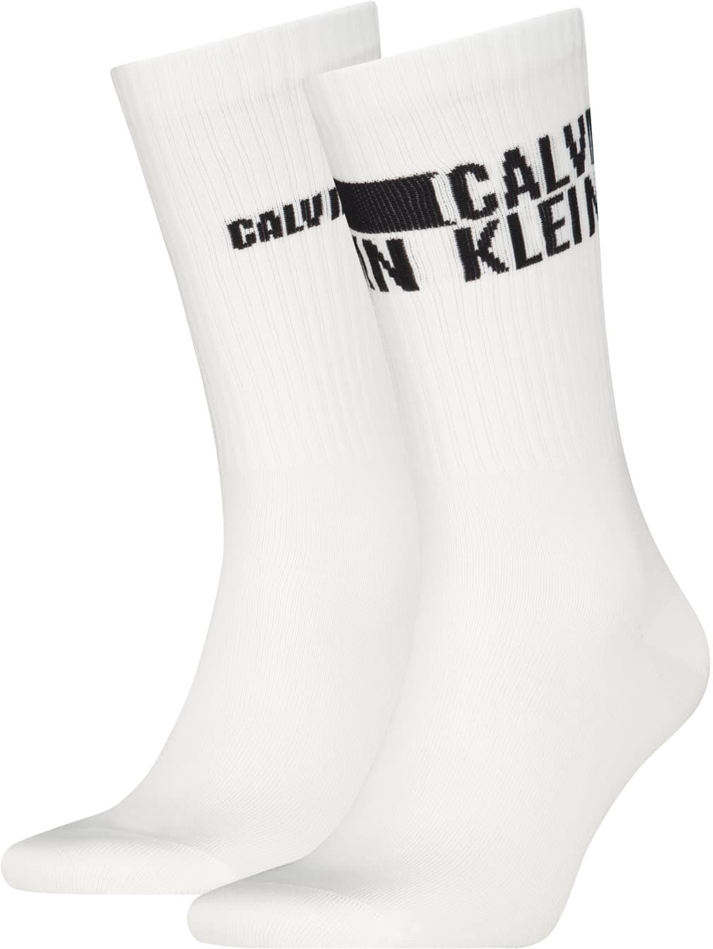 Calvin Klein Herren Socken Logo Stripe 2er Pack