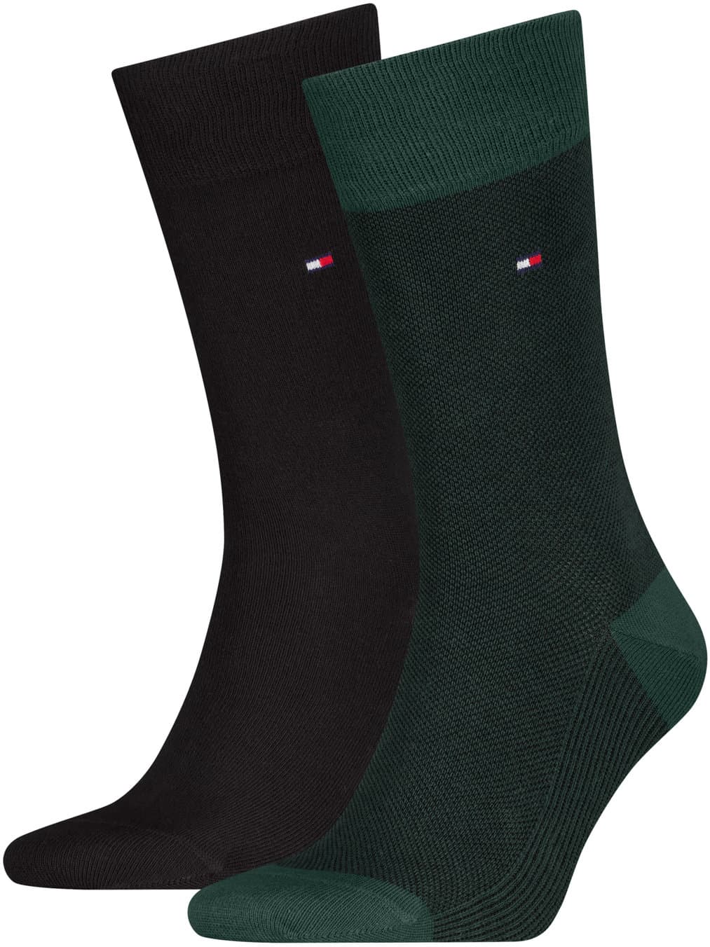 TOMMY HILFIGER Herren Socken Birdseye 2er Pack