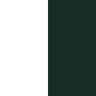 White, Deep Green