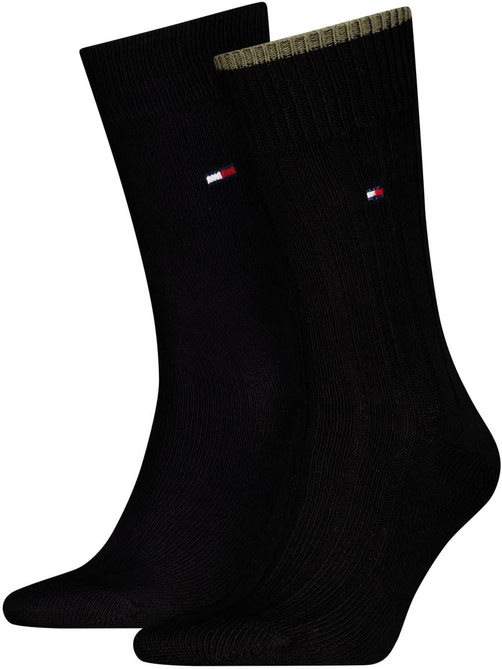 TOMMY HILFIGER Herren Socken Structure Rib 2er Pack