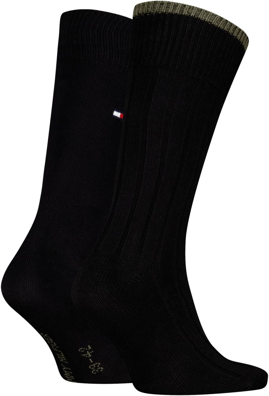 TOMMY HILFIGER Herren Socken Structure Rib 2er Pack