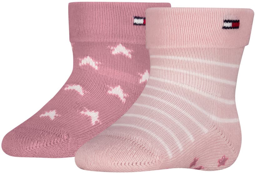 TOMMY HILFIGER Baby Socken Fold Over ABS 2er Pack