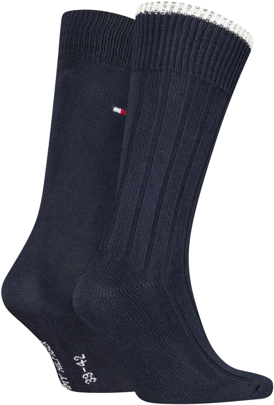 TOMMY HILFIGER Herren Socken Structure Rib 2er Pack