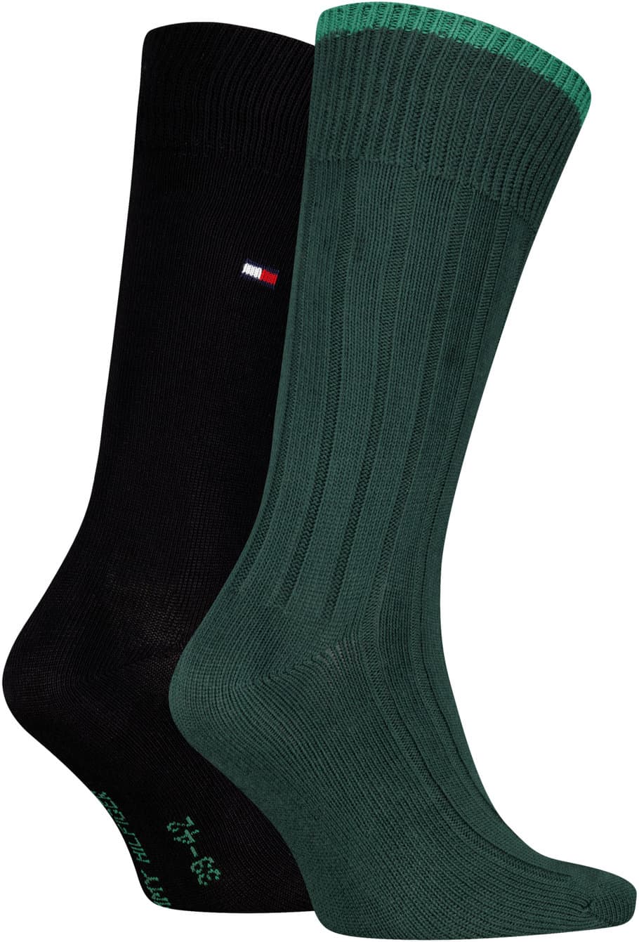 TOMMY HILFIGER Herren Socken Structure Rib 2er Pack