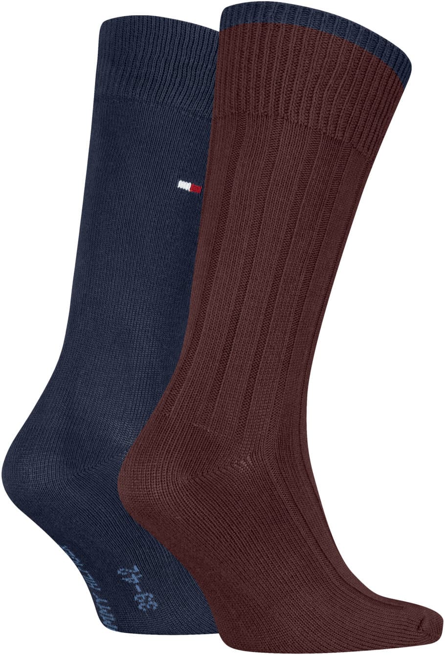 TOMMY HILFIGER Herren Socken Structure Rib 2er Pack