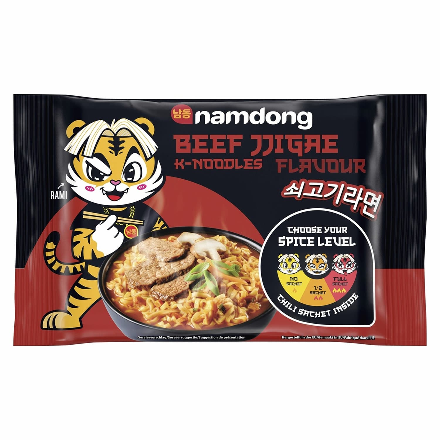 Namdong Instantnudeln Beef Jjigae
