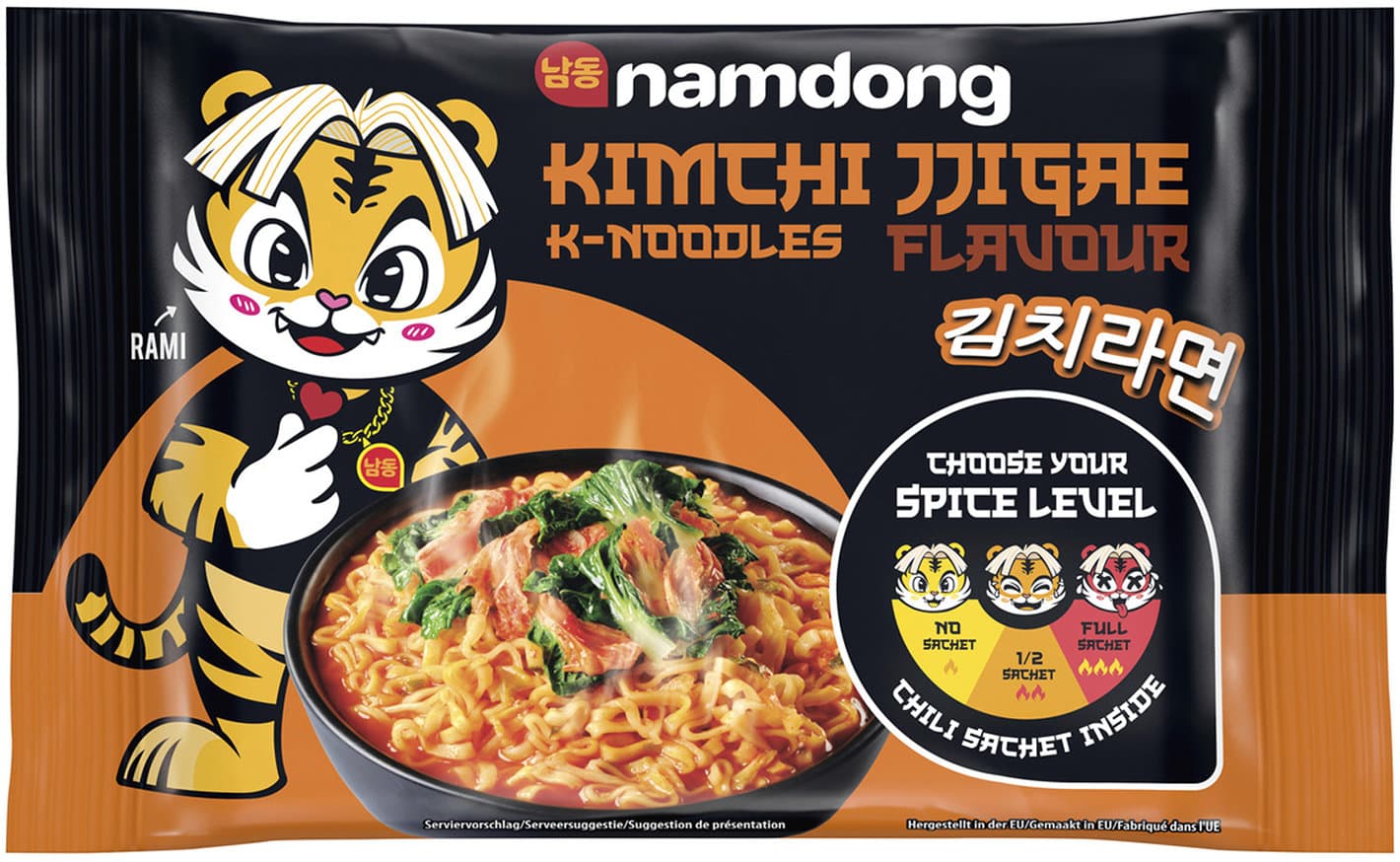 Namdong Instantnudeln Kimchi Jjigae