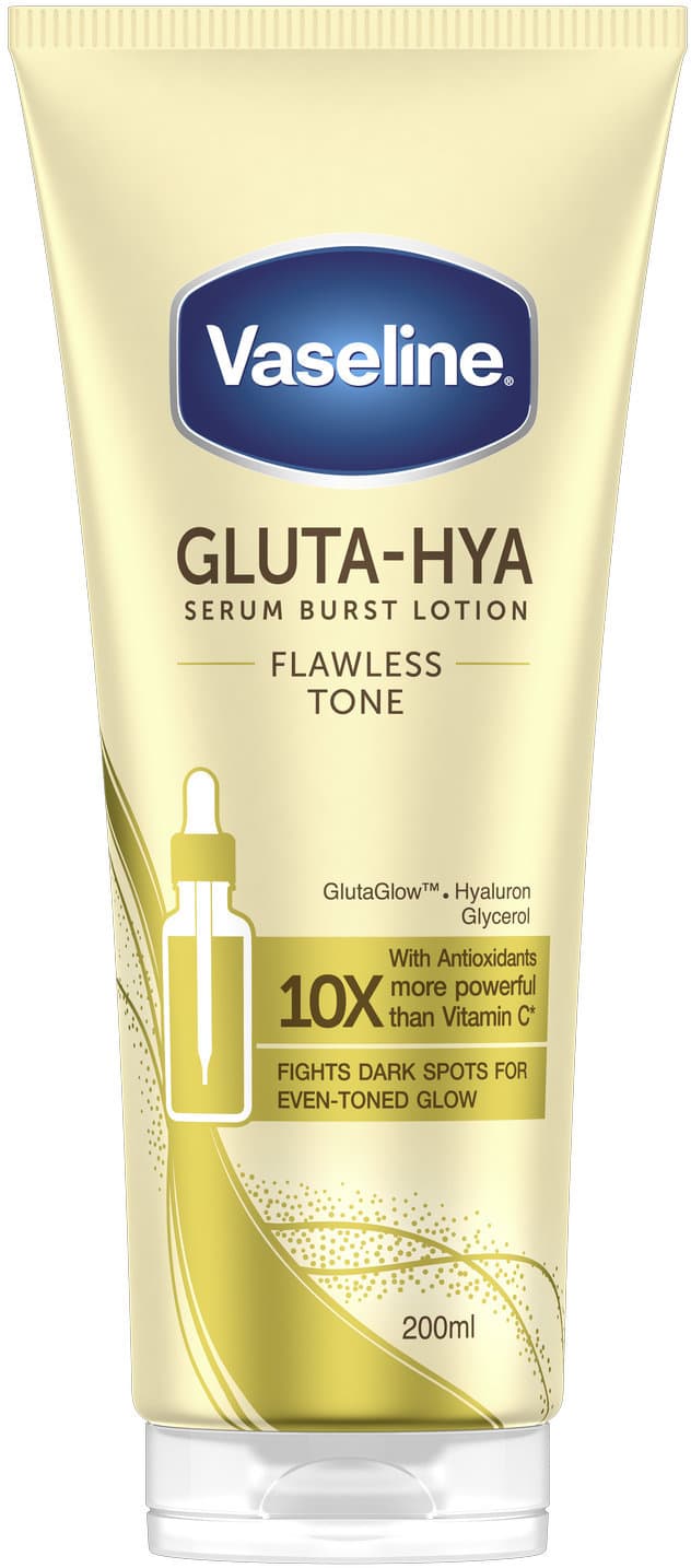 Vaseline Gluta-Hya Serum Burst Lotion Flawless Glow