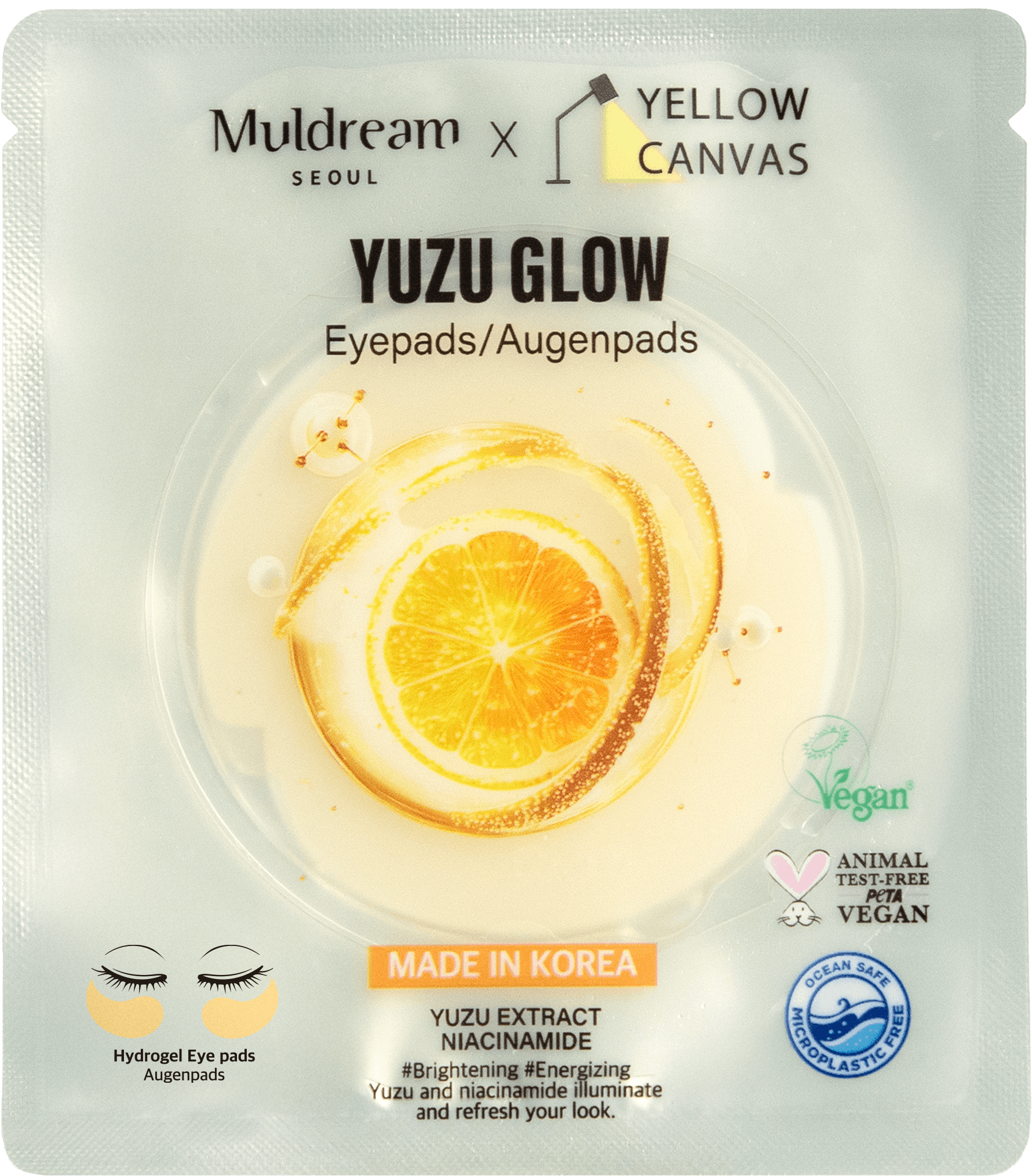 Muldream x Yellow Canvas Yuzu Glow Eye Pads