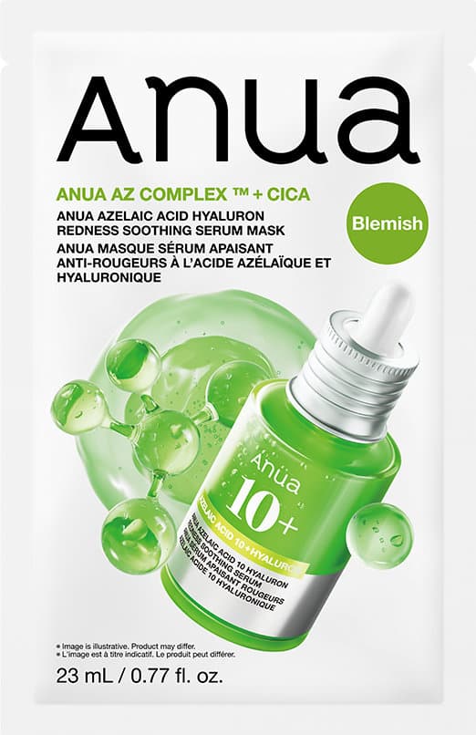 ANUA Azelaic Acid Hyaluron Redness Soothing Serum Mask