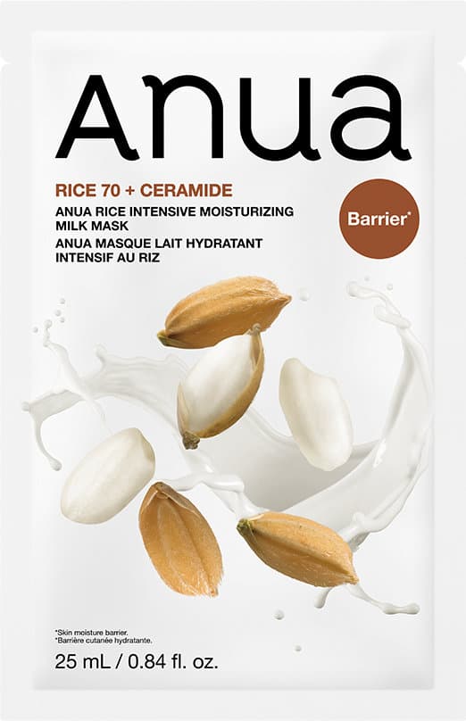 ANUA Rice 70 Intensive Moisturizing Milk Mask