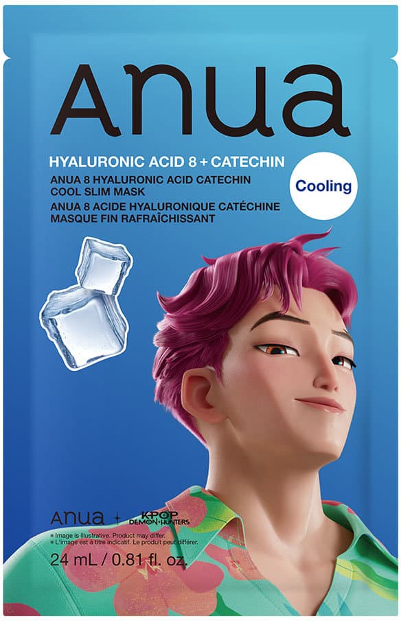 ANUA 8 Hyaluronic Acid Catechin Cool Slim Mask