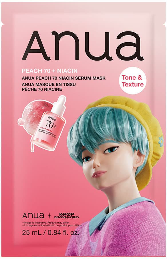 ANUA Peach 70 Niacin Serum Face Mask