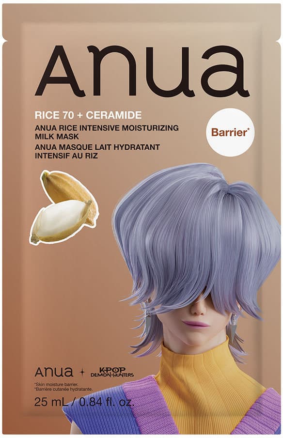 ANUA Rice 70 Intensive Moisturizing Milk Mask