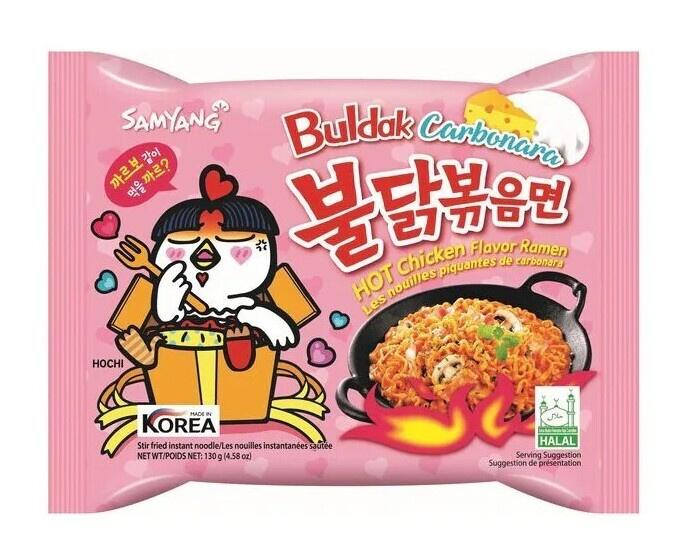 SAMYANG Hot Chicken Carbonara