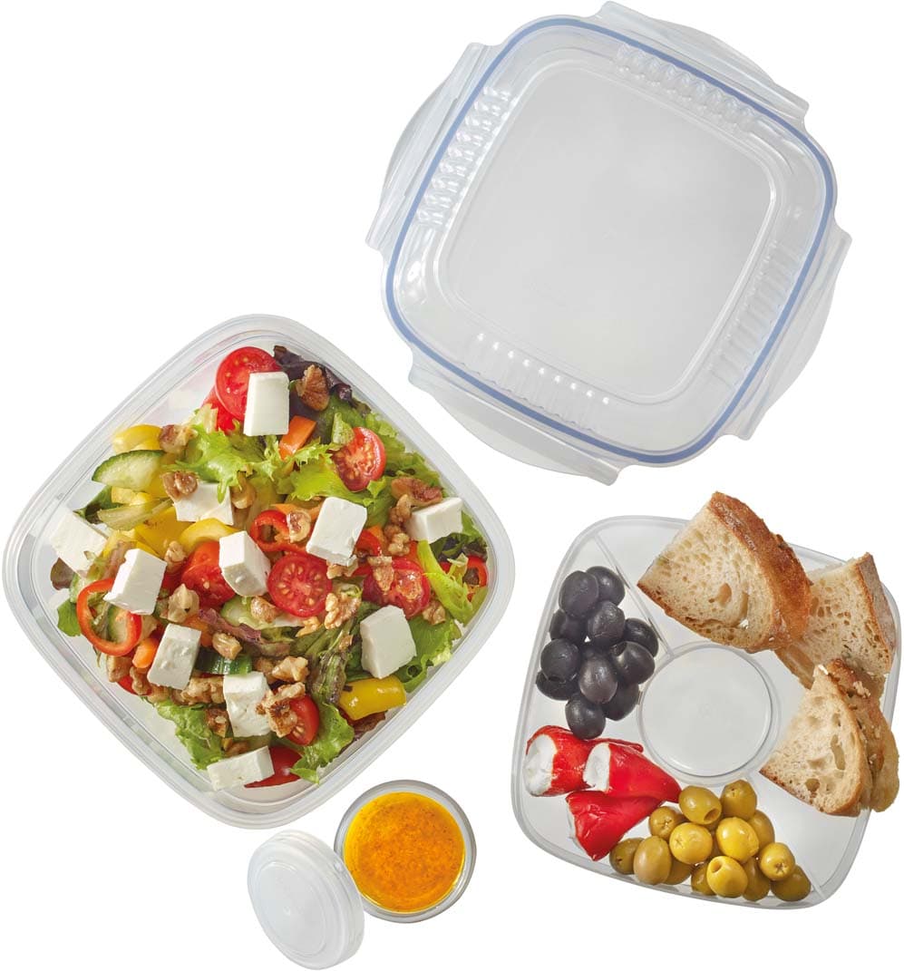 Produktbild LOCK&LOCK ToGo Salat Lunchbox 1,6l 2 von 2