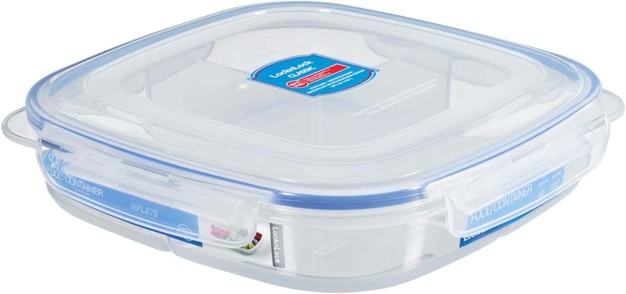 LOCK&LOCK Snackbox mit 4 Fächern