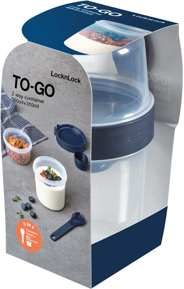 LOCK&LOCK TwoWay Box mit Spork