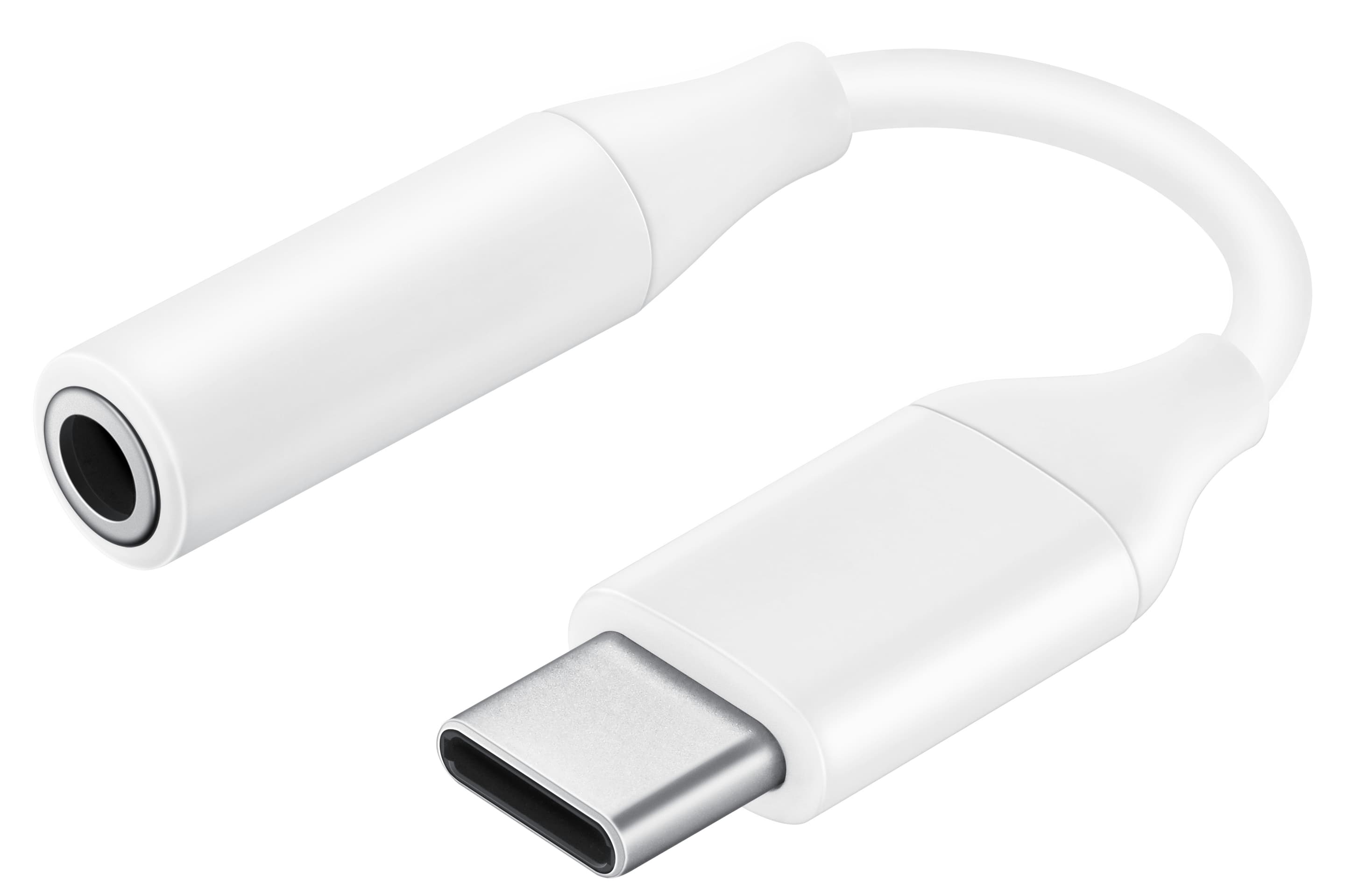 USB-C zu 3,5mm Kopfhörer Adapter, White