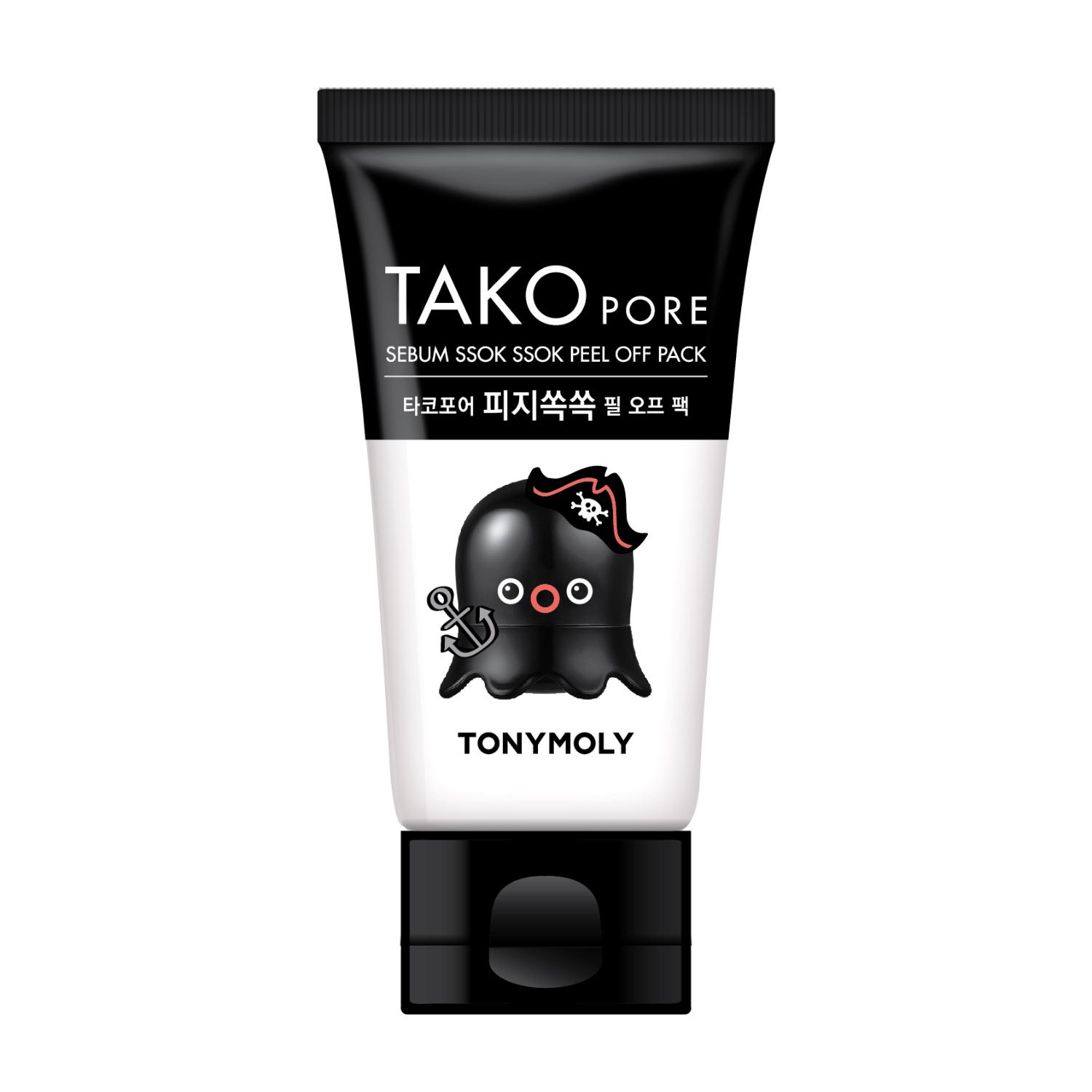 TONYMOLY Tako Pore Sebum Black Peel Off Pack