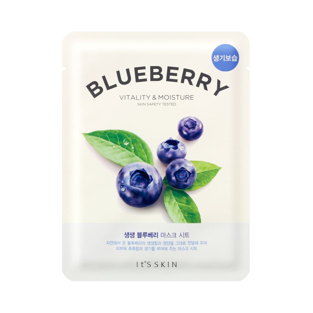It'S Skin The Fresh Mask Sheet Tuchmaske Blueberry