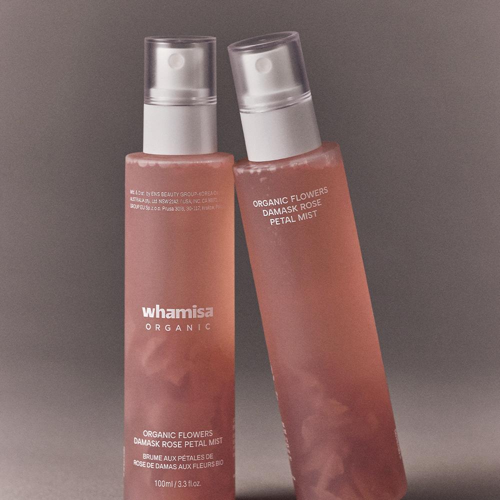 Produktbild WHAMISA Organic Flowers Damask Rose Petal Mist 6 von 6