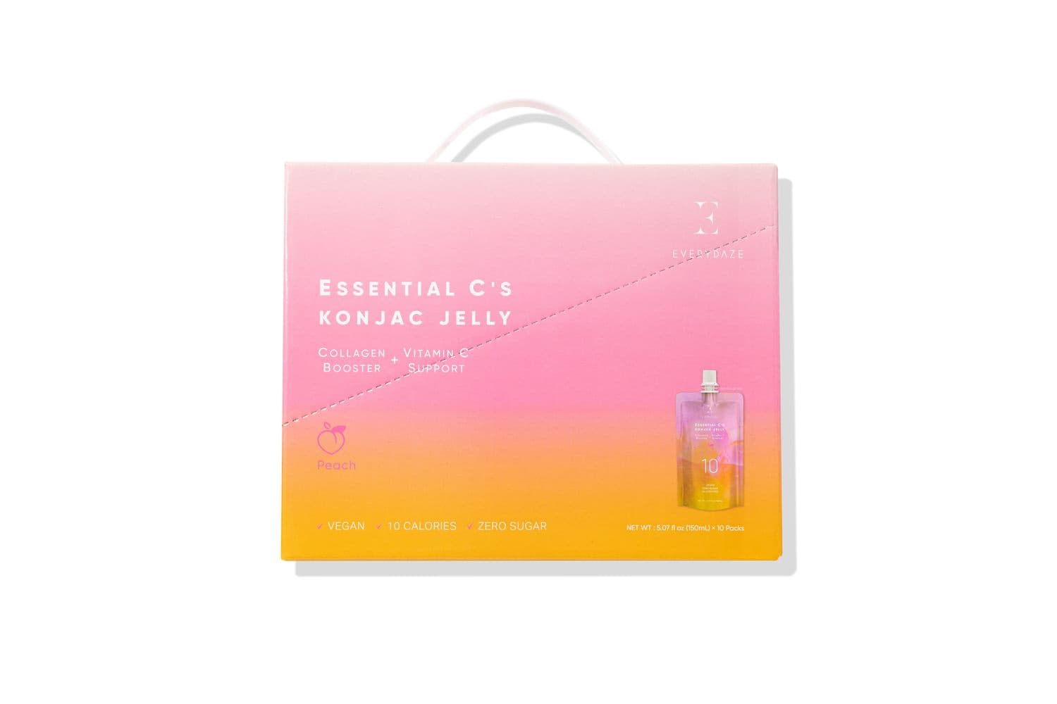 Produktbild EVERYDAZE Essential C's Konjac Jelly Pfirsich 5 von 7