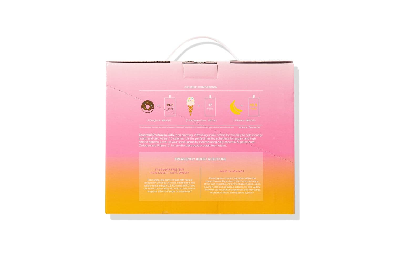 Produktbild EVERYDAZE Essential C's Konjac Jelly Pfirsich 7 von 7