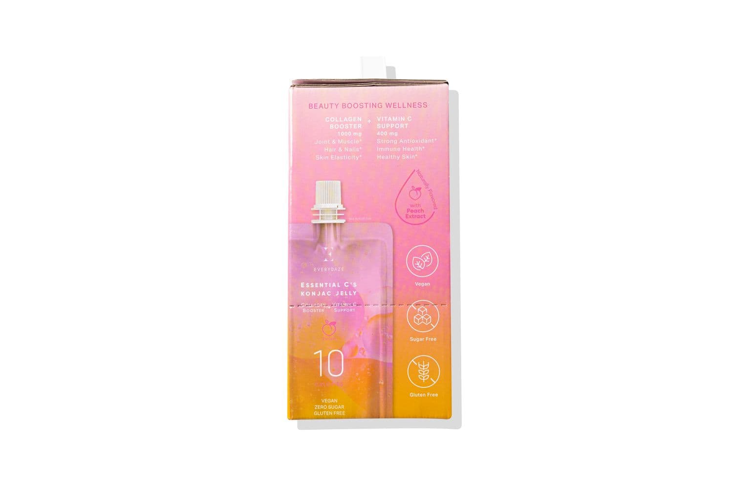 Produktbild EVERYDAZE Essential C's Konjac Jelly Pfirsich 4 von 7