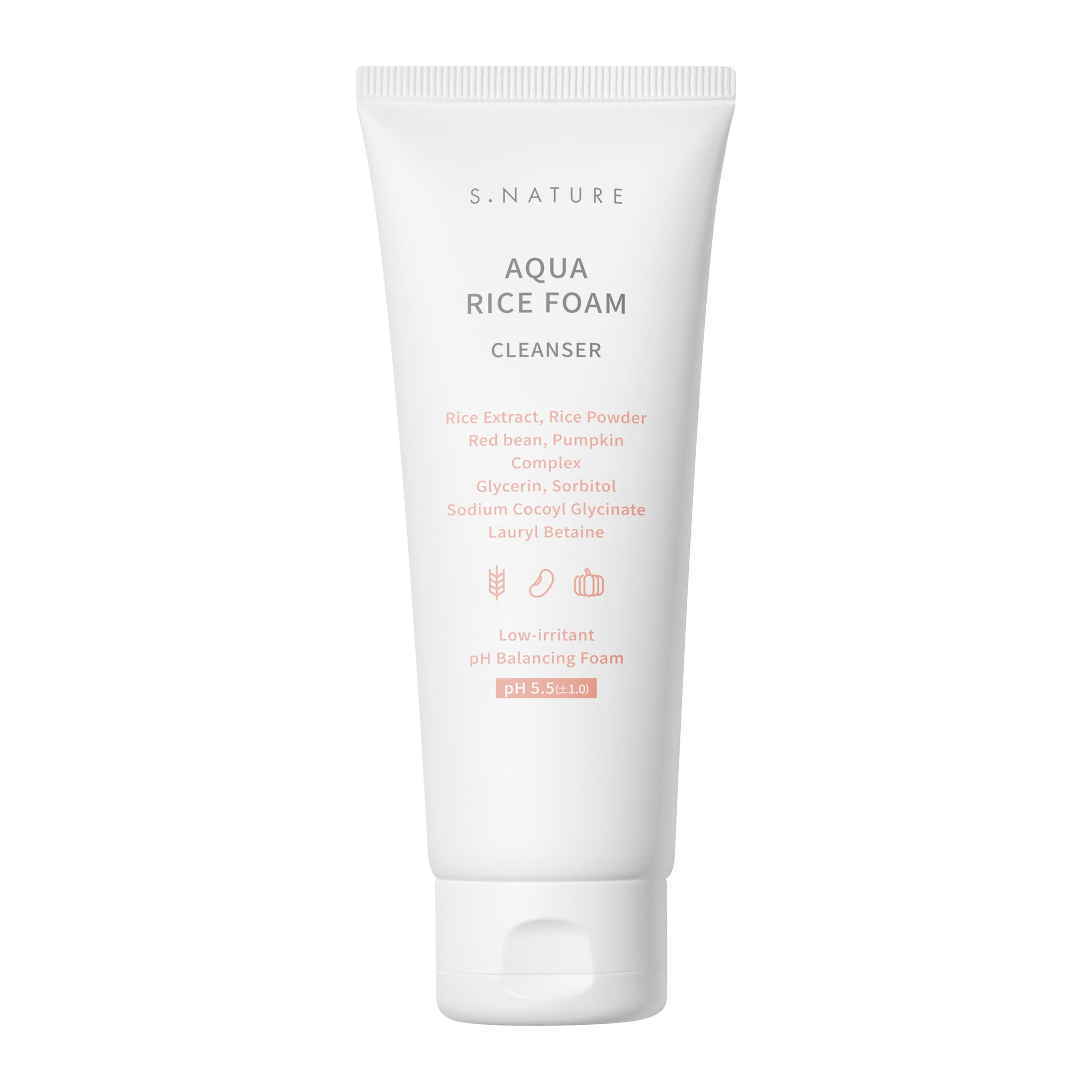 S.NATURE Aqua Rice Foam Cleanser