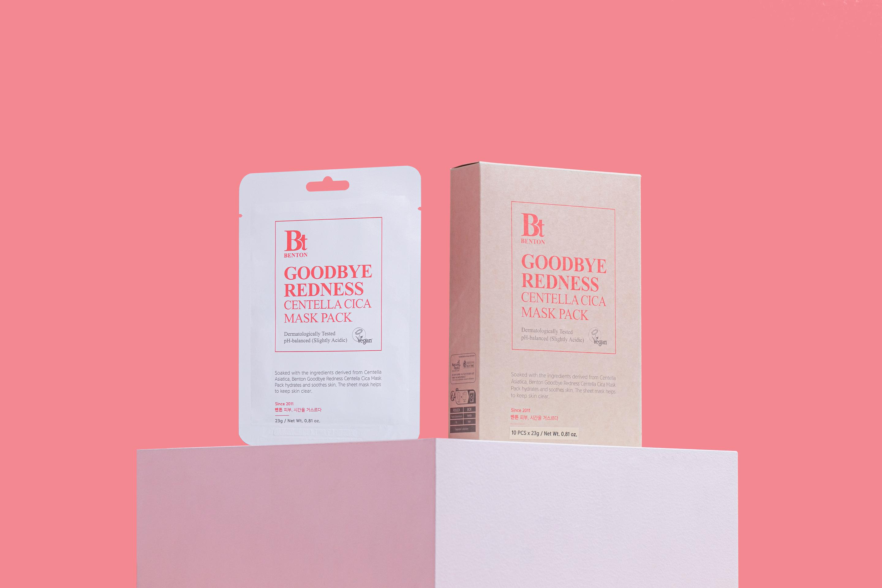 Produktbild Benton Goodbye Redness Centella Cica Mask 3 von 4