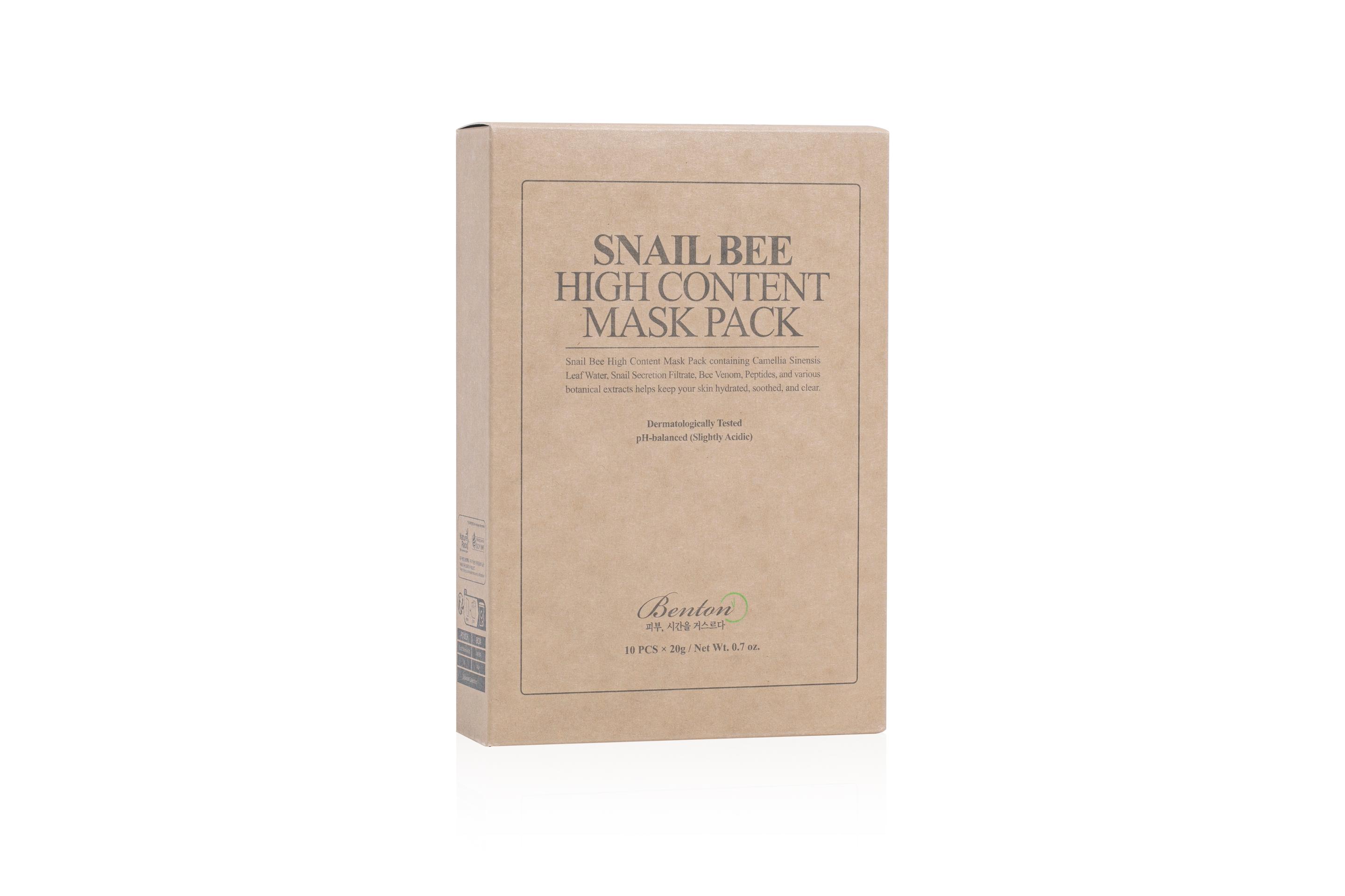 Produktbild Benton Snail Bee High Content Mask 2 von 5