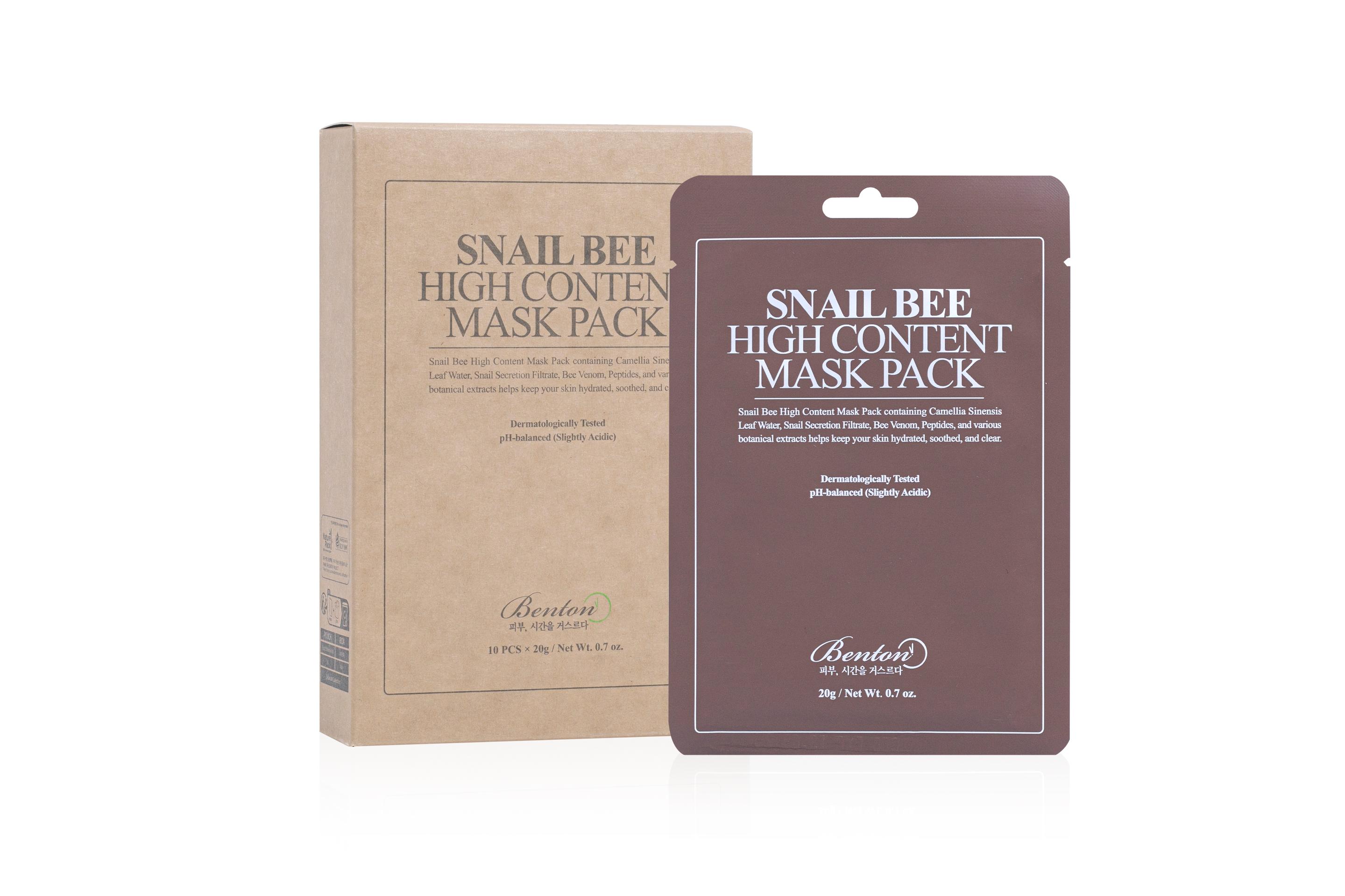 Produktbild Benton Snail Bee High Content Mask 3 von 5