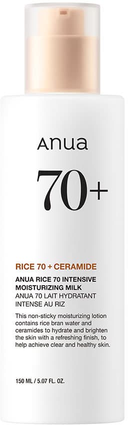 ANUA Rice 70% Intensive Moisturizing Milk
