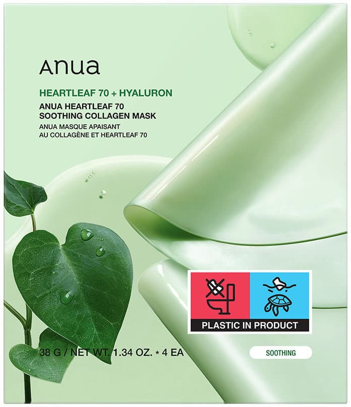 ANUA Heartleaf 70 Soothing Collagen Mask