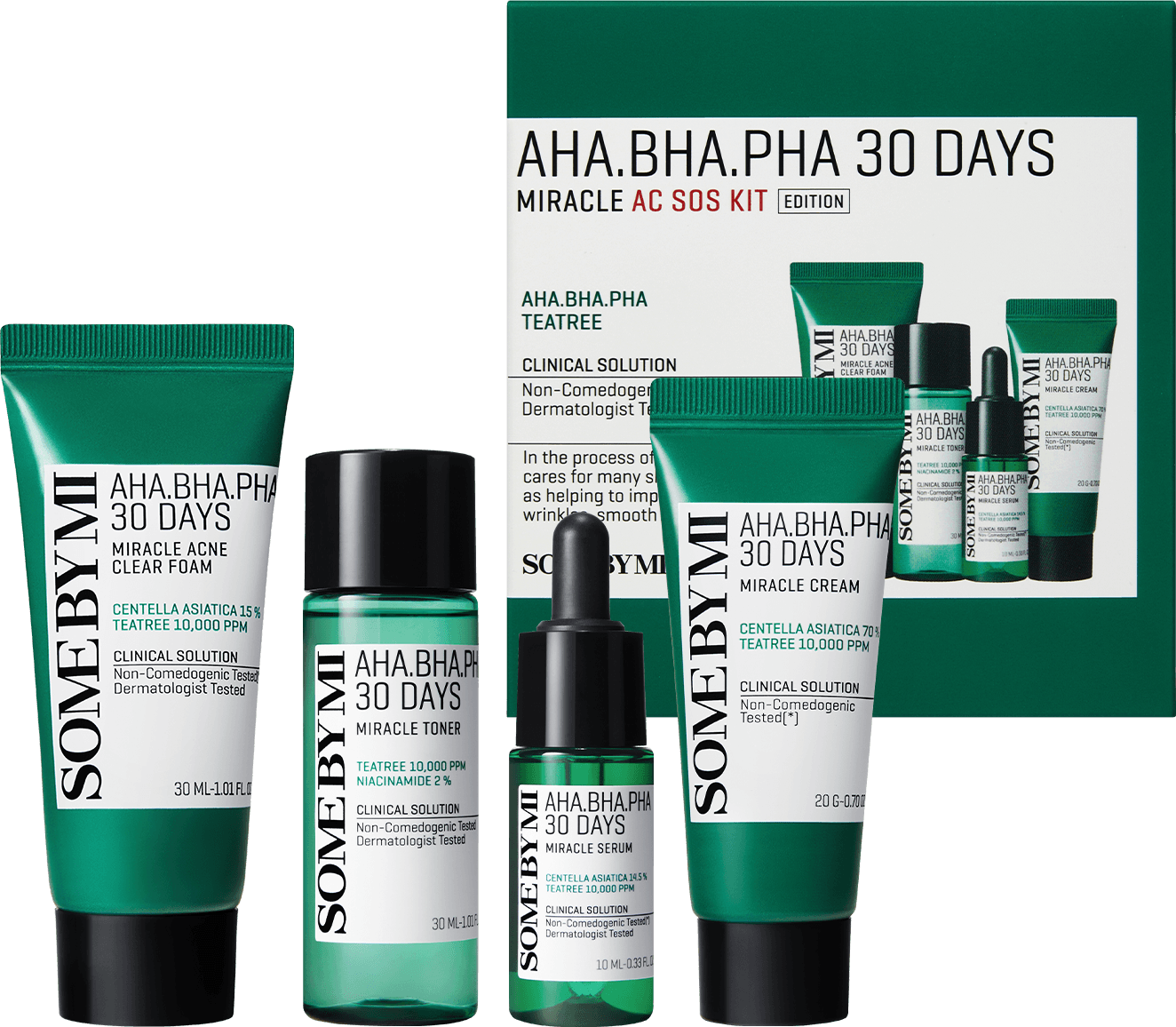 Produktbild SOME BY MI AHA-BHA-PHA 30 Days Miracle AC SOS Kit 2 von 2
