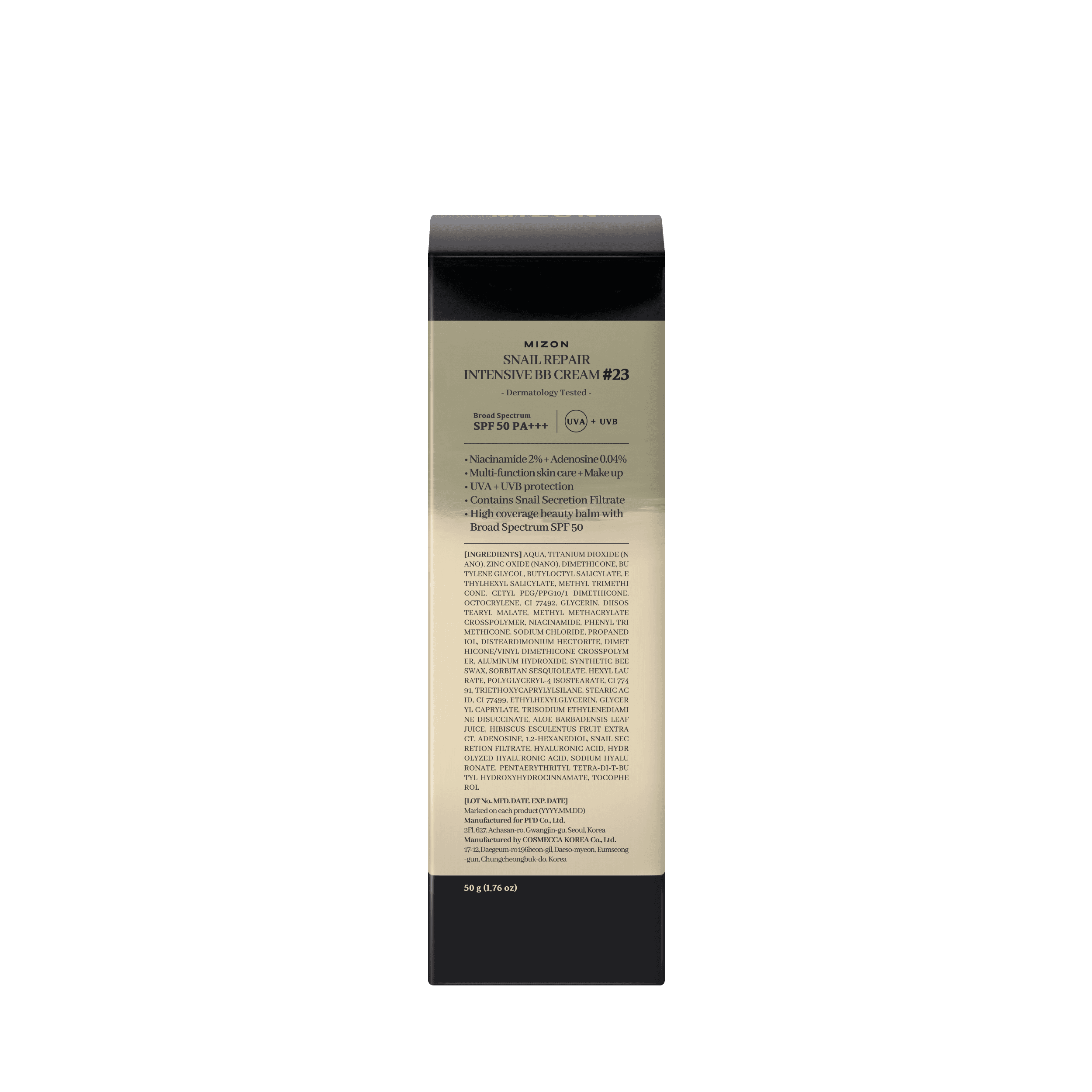 Produktbild Mizon Snail Repair Intensive BB Cream Broad Spectrum SPF30 3 von 3