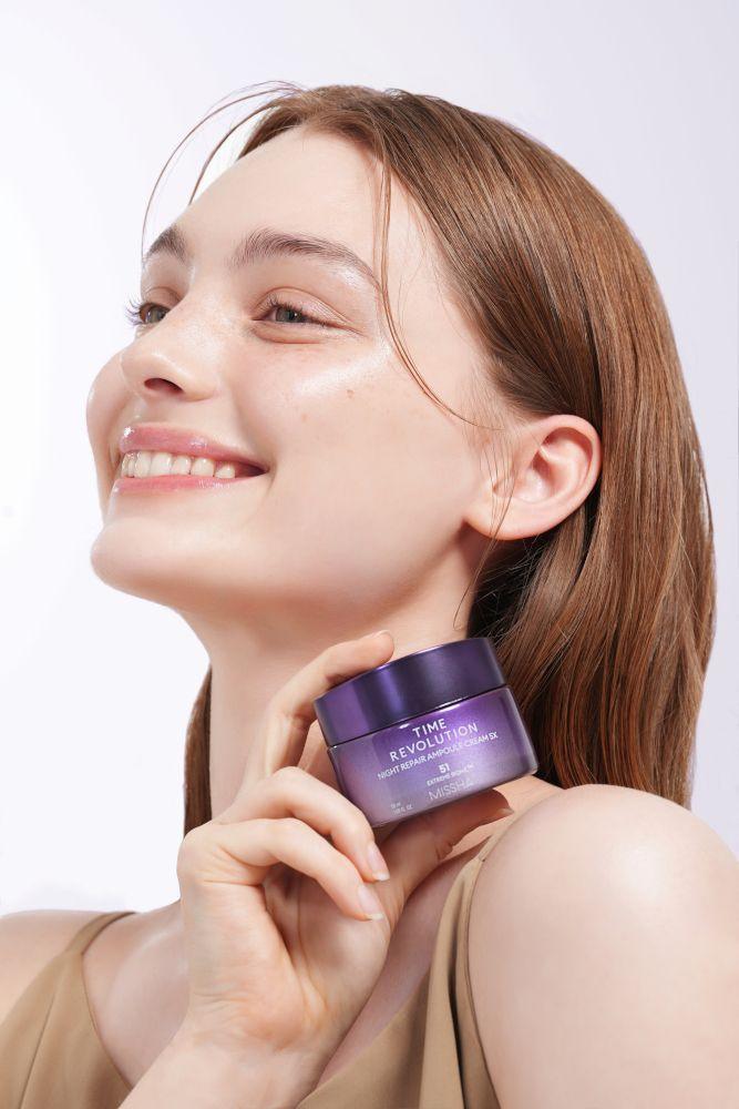Produktbild Missha Time Revolution Night Repair Ampoule Cream 5X (50Ml) 4 von 5