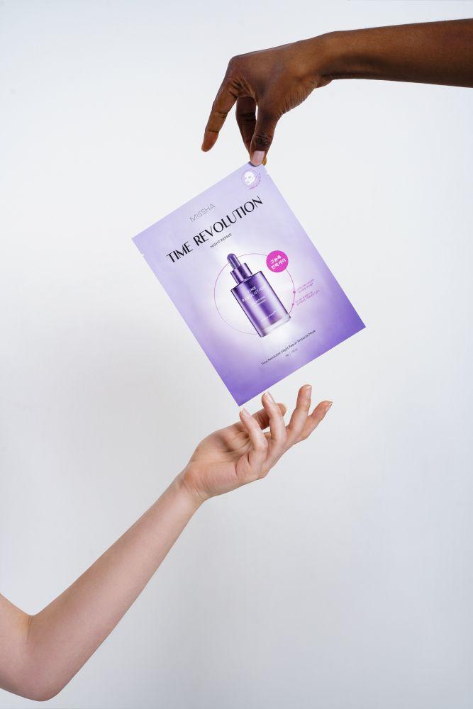 Produktbild Missha Time Revolution Night Repair Ampoule Sheet Mask 5X 4 von 4