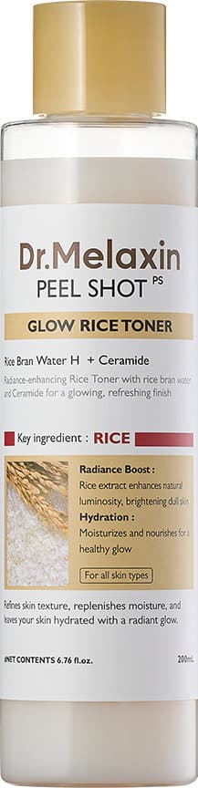 Dr.Melaxin Peel Shot Glow White Rice Toner