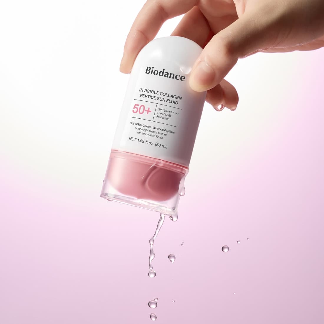 BIODANCE Invisible Collagen Peptide Sun Fluid LSF50+
