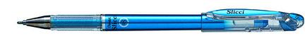 Pentel Tintenroller Slicci Metallic blau