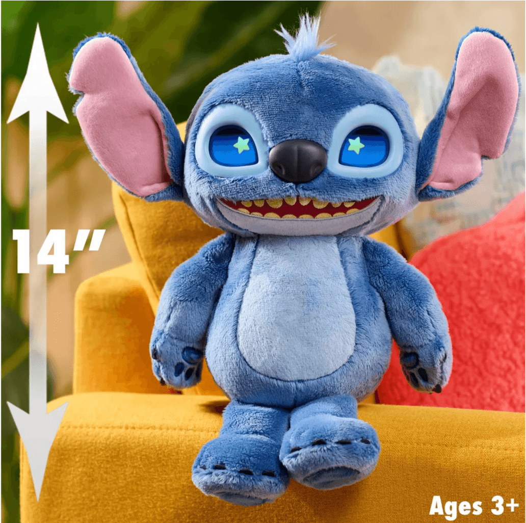 Disney Lilo & Stitch - Many Moods Stitch Funktionsplüschcharakter ...