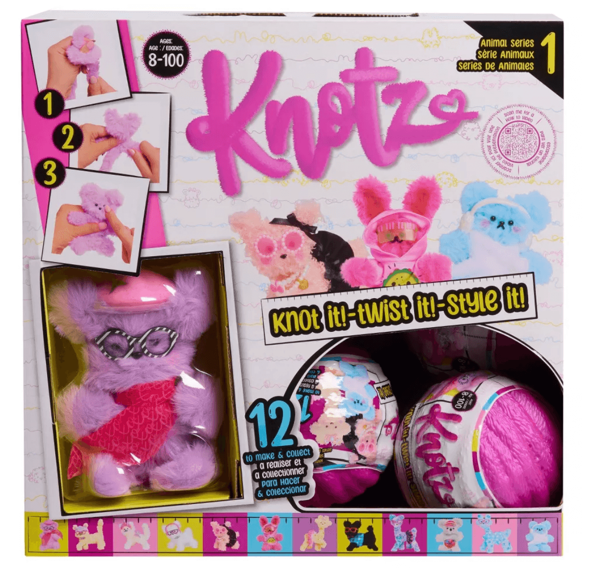 Produktbild Just Play Knotz Animal Series 1 9 von 14
