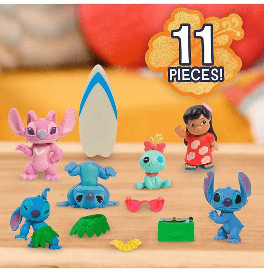 Produktbild Disney Stitch Sammelfiguren Set 11 Teile 2 von 4