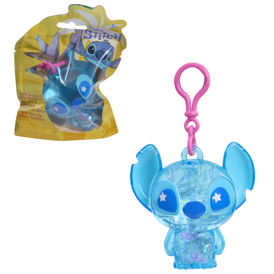 Disney Stitch Swirl-a-Stitch Clip-on Figur