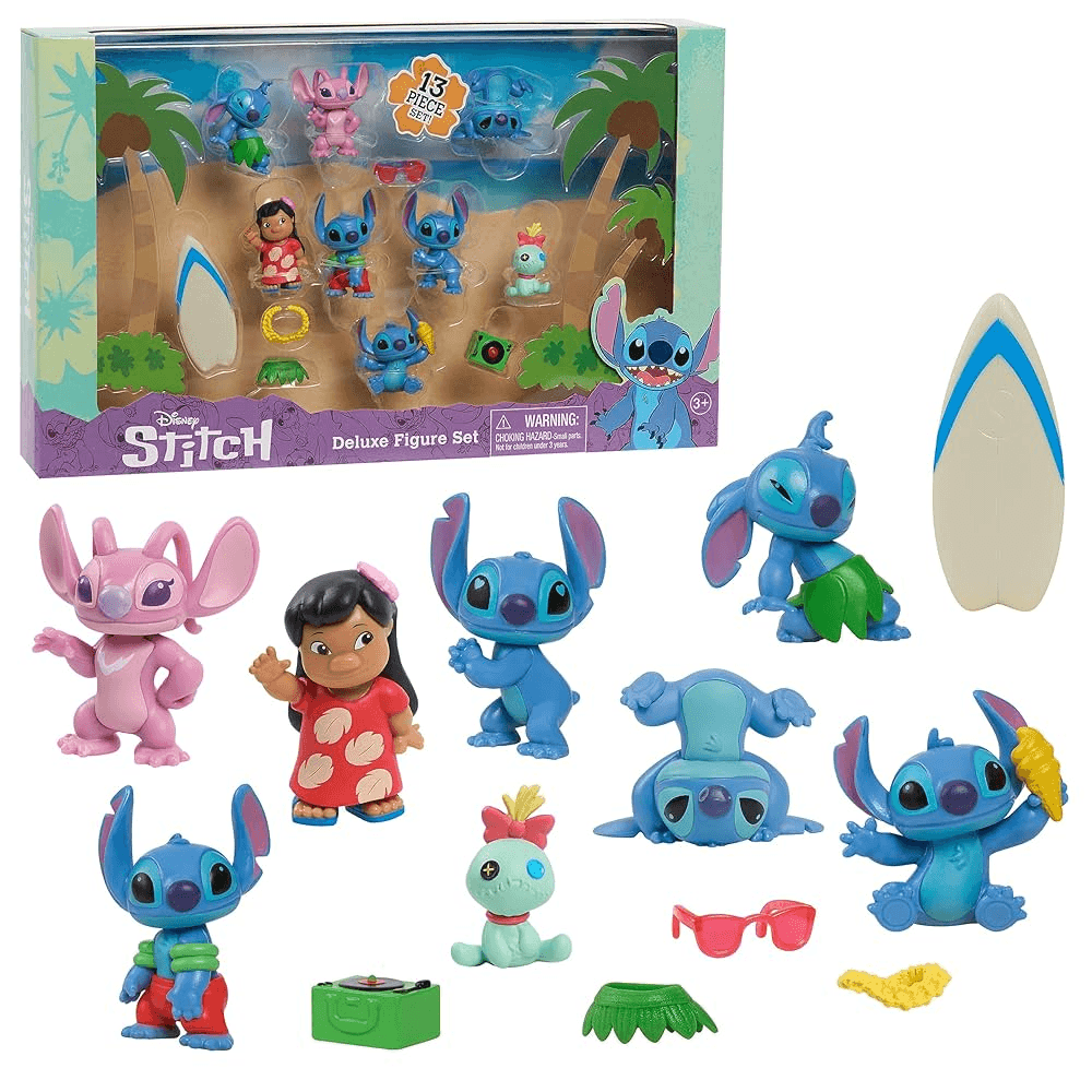 Disney Lilo & Stitch Deluxe Figuren-Set (13-teilig) – von Just Play
