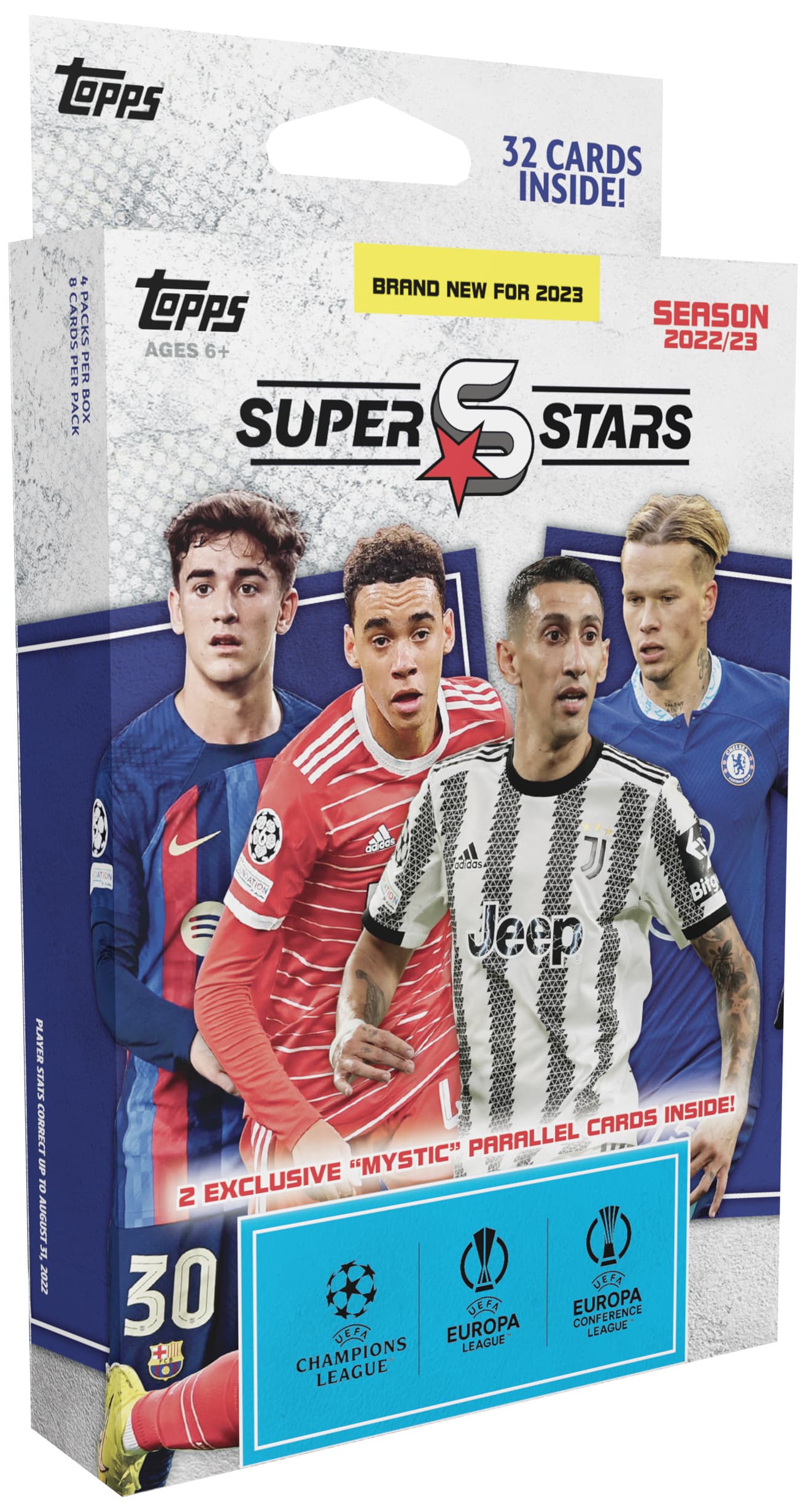 Topps - UEFA Football Superstars 22/23 - Hanger Pack
